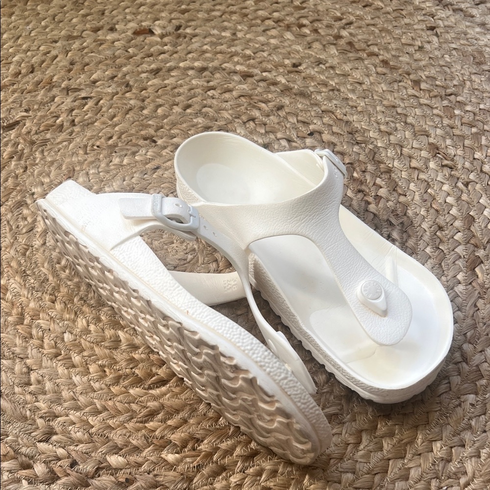 White Slide Sandals - Picture 4 of 4
